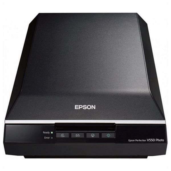 Bærbar scanner Epson Perfection V550 Photo B11B210302 6.400 ppp 3,4 Dmax A4 USB 2.0 B Billede af Bærbar scanner Epson Perfection V550 Photo B11B210302 6.400 ppp 3,4 Dmax A4 USB 2.0 B