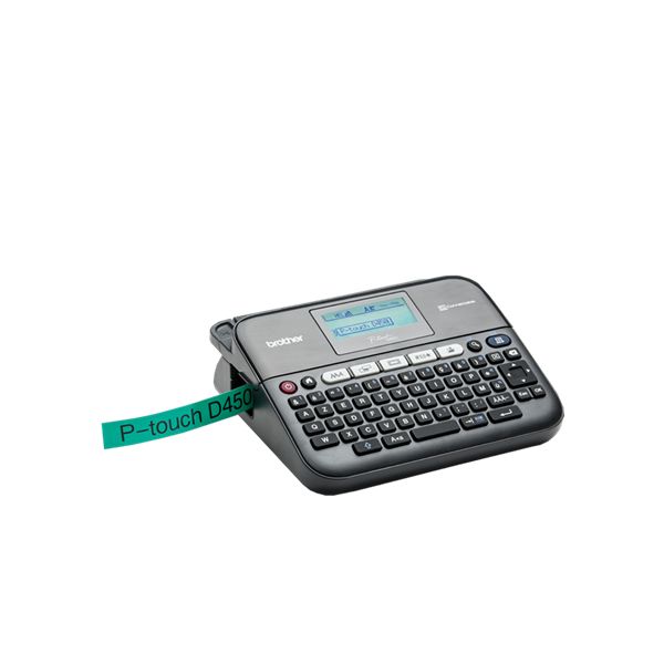 Electronic Labeller with Keyboard and PC Connection Brother FIMITE0159 PTD450VPUR1 Qwerty (65) LED 6 x AA (LR6/HR6) Billede af Electronic Labeller with Keyboard and PC Connection Brother FIMITE0159 PTD450VPUR1 Qwerty (65) LED 6 x AA (LR6/HR6)