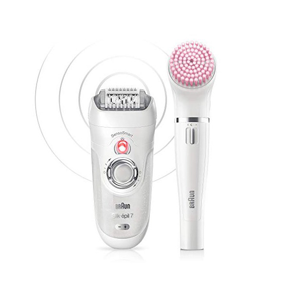 Elektrisk Epilator Braun 7775 BEAUTY SET Laddningsbar Vit Billede af Elektrisk Epilator Braun 7775 BEAUTY SET Laddningsbar Vit