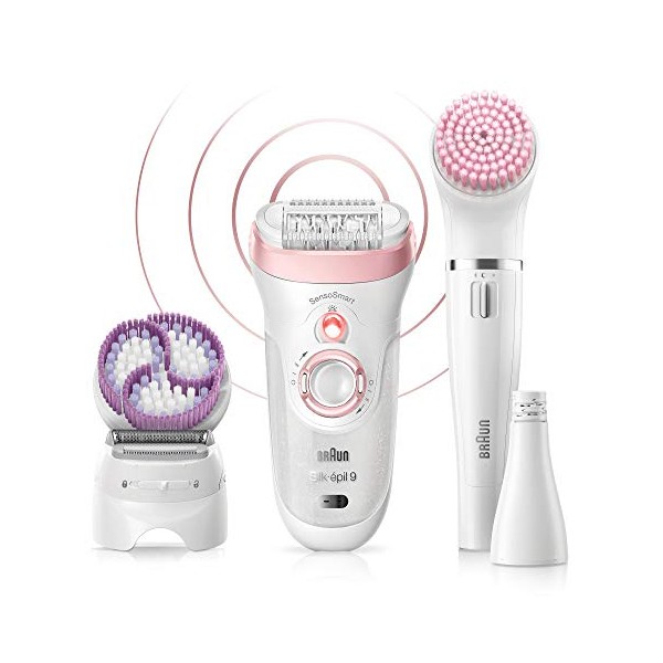 Elektrisk Epilator Braun 9975 BEAUTY SET Laddningsbar Vit Billede af Elektrisk Epilator Braun 9975 BEAUTY SET Laddningsbar Vit