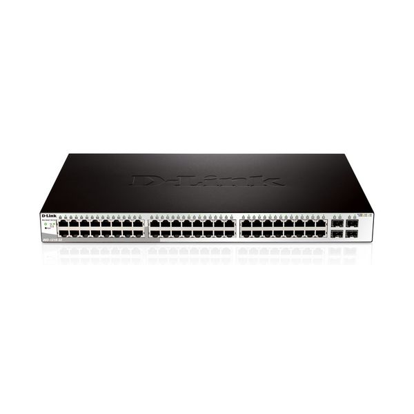 Kontakt til netværket med kontaktskab D-Link DGS-1210-52 48 x RJ45 Billede af Kontakt til netværket med kontaktskab D-Link DGS-1210-52 48 x RJ45