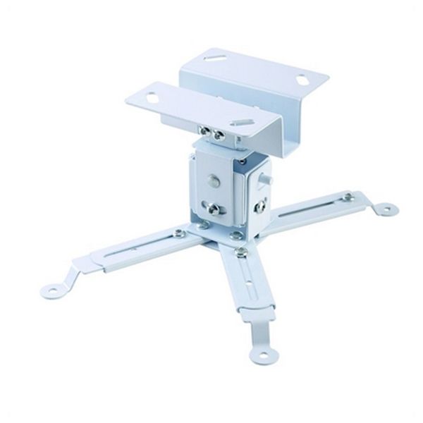 Tilt og swivel loftsmontering til projektorer iggual STP01 IGG314708 -22,5 - 22,5° -15 - 15° Jern Hvid Billede af Tilt og swivel loftsmontering til projektorer iggual STP01 IGG314708 -22,5 - 22,5° -15 - 15° Jern Hvid