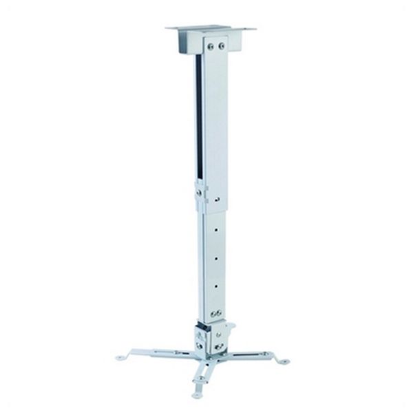 Tilt og swivel loftsmontering til projektorer iggual STP02-L IGG314593 -22,5 - 22,5° -15 - 15° Aluminium Hvid Billede af Tilt og swivel loftsmontering til projektorer iggual STP02-L IGG314593 -22,5 - 22,5° -15 - 15° Aluminium Hvid
