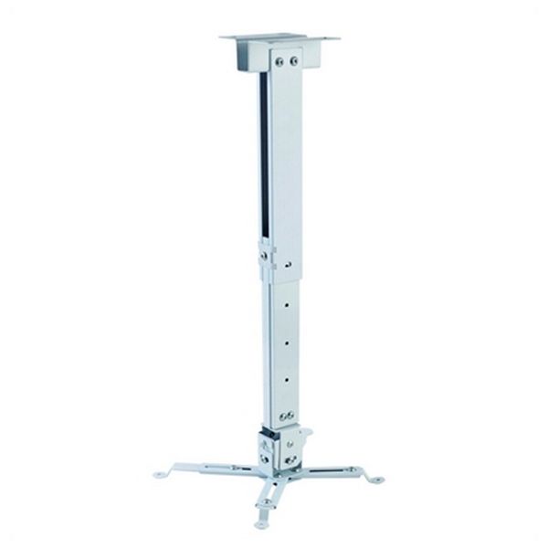 Tilt og swivel loftsmontering til projektorer iggual STP02-S IGG314579 -22,5 - 22,5° -15 - 15° Aluminium Hvid Billede af Tilt og swivel loftsmontering til projektorer iggual STP02-S IGG314579 -22,5 - 22,5° -15 - 15° Aluminium Hvid