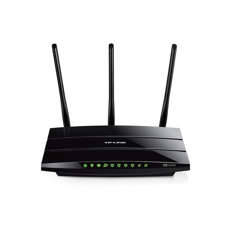 Trådløst modem TP-LINK Archer C1200 Dual Band 1200 Mbps Beamformin Billede af Trådløst modem TP-LINK Archer C1200 Dual Band 1200 Mbps Beamformin