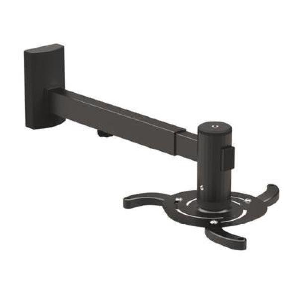 Vip og Swivel vægmontering til projektorer TooQ PJ4015WTN - B 10 kg 48 - 66 cm -30º/+30º 360º Sort Billede af Vip og Swivel vægmontering til projektorer TooQ PJ4015WTN - B 10 kg 48 - 66 cm -30º/+30º 360º Sort