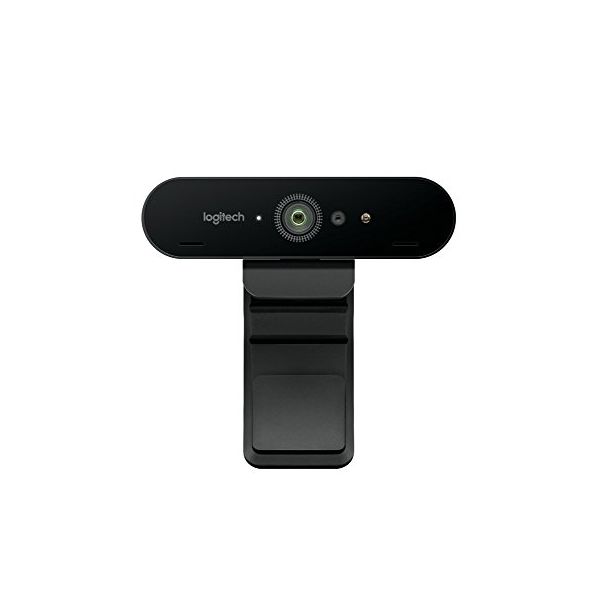Webbkamera Logitech BRIO 4K Ultra HD RightLight 3 HDR Zoom 5x Streaming Infrarött Svart Billede af Webbkamera Logitech BRIO 4K Ultra HD RightLight 3 HDR Zoom 5x Streaming Infrarött Svart